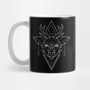 Deer Sacred Geometry Mug